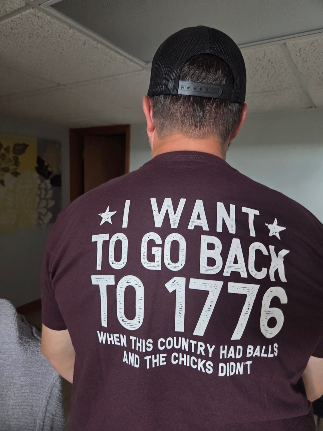 Customer photo review of I Want To Go Back To 1776