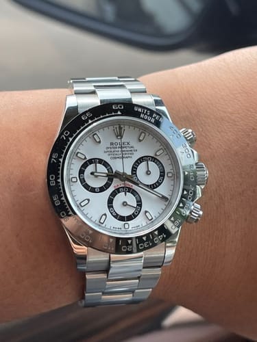 Customer photo review of Speedmaster Snoopy - White Blue Dial
