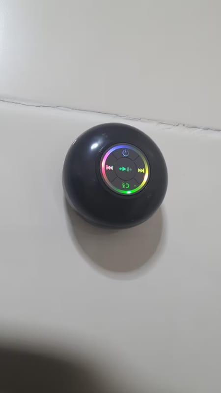 Customer photo review of Bluetooth Shower Speaker