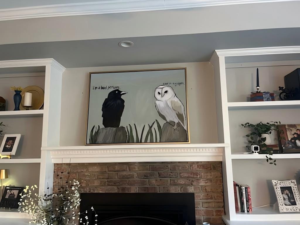 Customer photo review of The Crow and the Owl