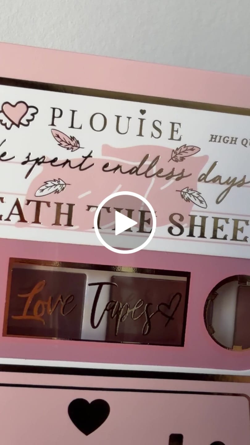 Customer video review of Love Tapes Palette