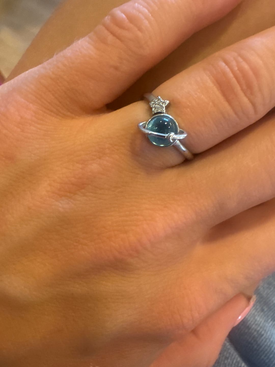 Customer photo review of Mondstein Ring - Mond & Stern