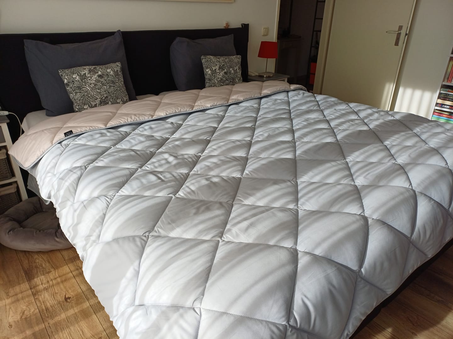 Customer photo review of Y-NOT All Year Dekbed Grey / Offwhite