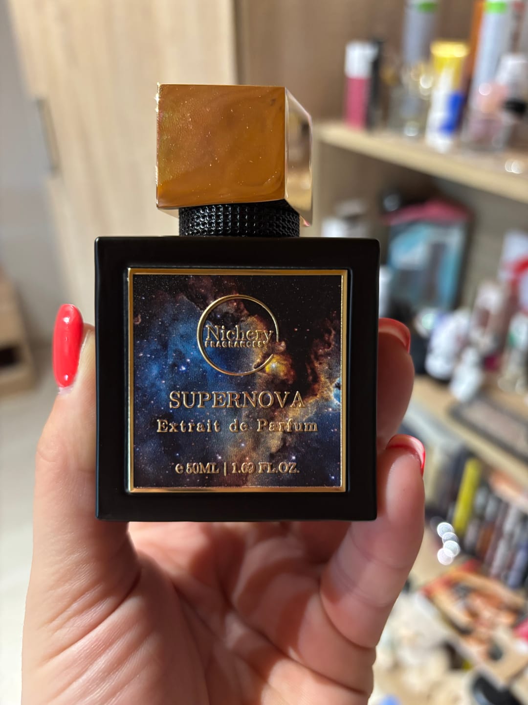 Customer photo review of Nichery Supernova Extrait de Parfum - Unisex 50ml