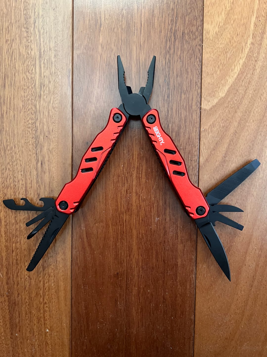 Customer photo review of 80Eighty® Multi-Tool - Red