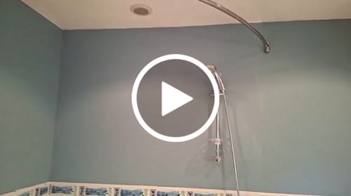 Customer video review of Camden Bath Shower Mixer with Slider Rail Kit - Chrome
