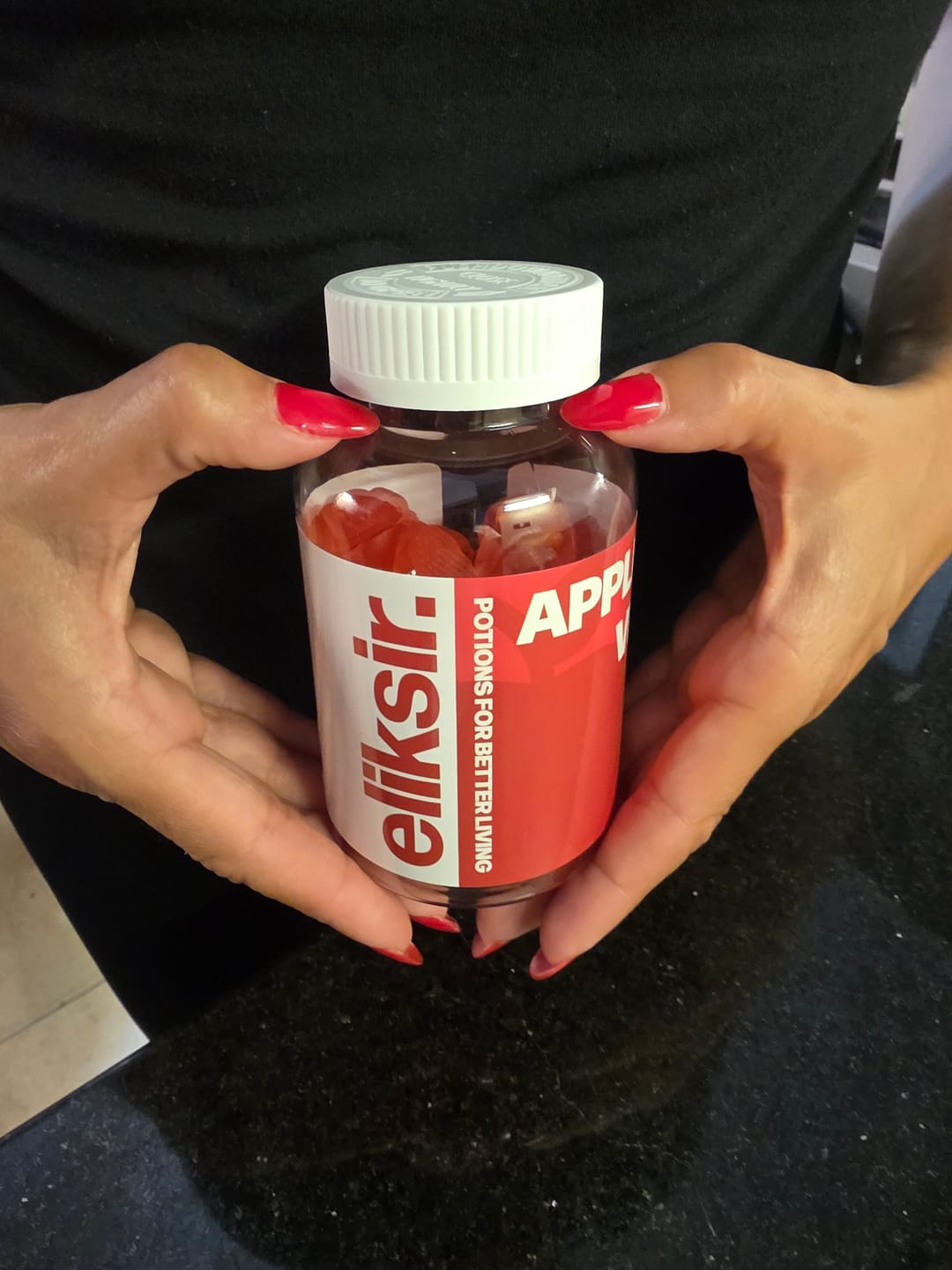 Customer photo review of Apple Cider Vinegar Gummies