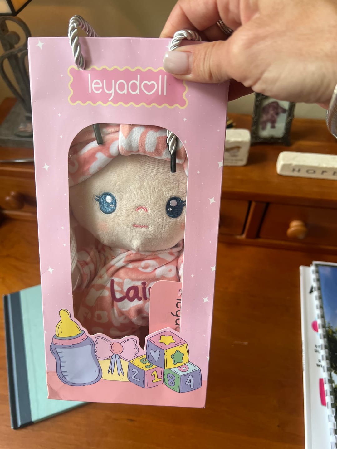 Customer photo review of Personalized Lulu Baby Girl