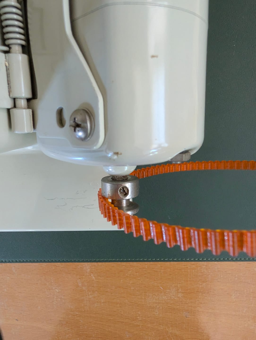 Customer photo review of Motor Belt 14 3/4", Kenmore #DP6912