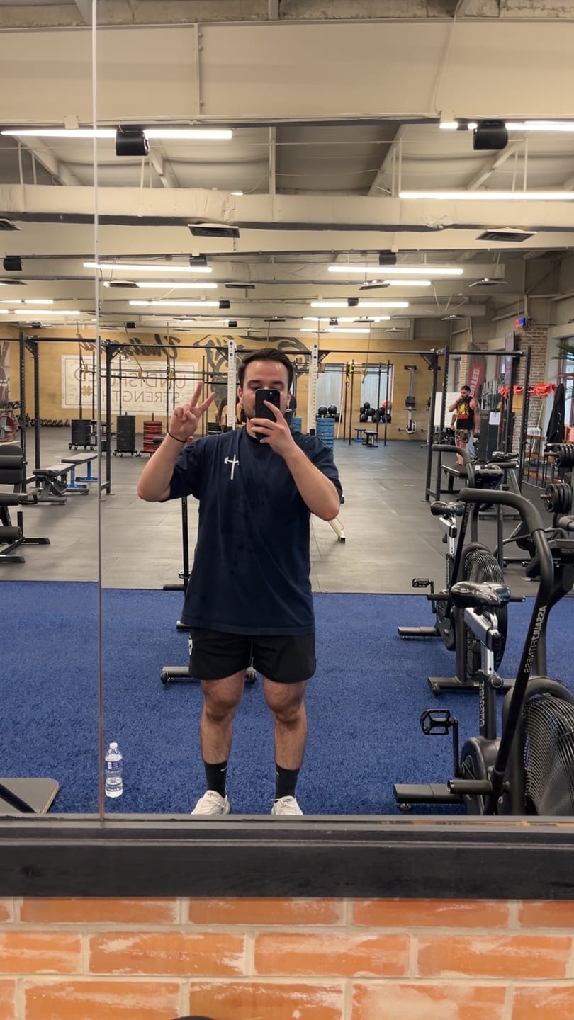 Customer photo review of Archangel Michael Premium Oversized Tee