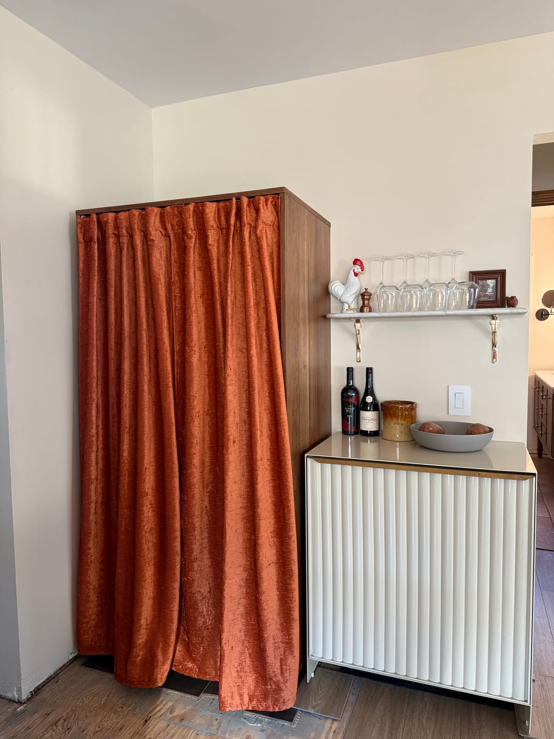 Customer photo review of Classic Shelf Bracket - Unlacquered Brass Polished