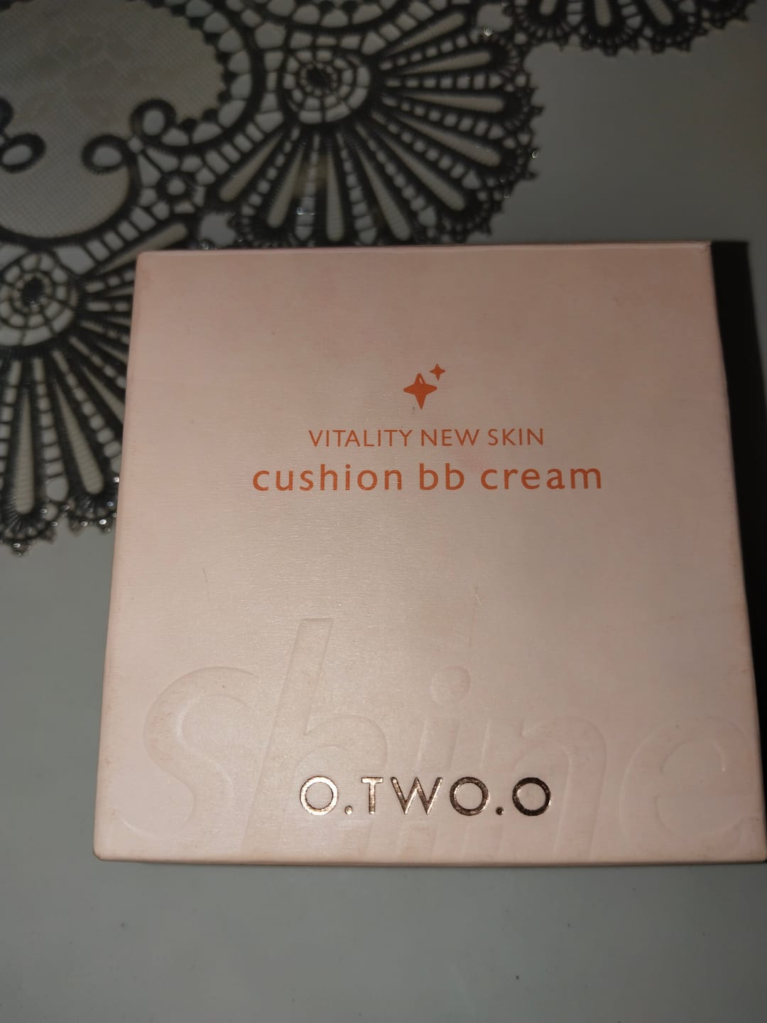 Customer photo review of O.TWO.O VITALITY NEW SKIN CUSHION BB CREAM