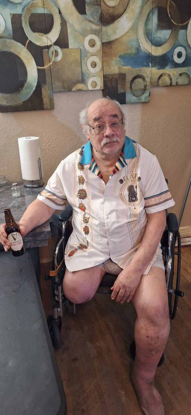 Customer photo review of El Jefe Azteca Hueso Guayabera