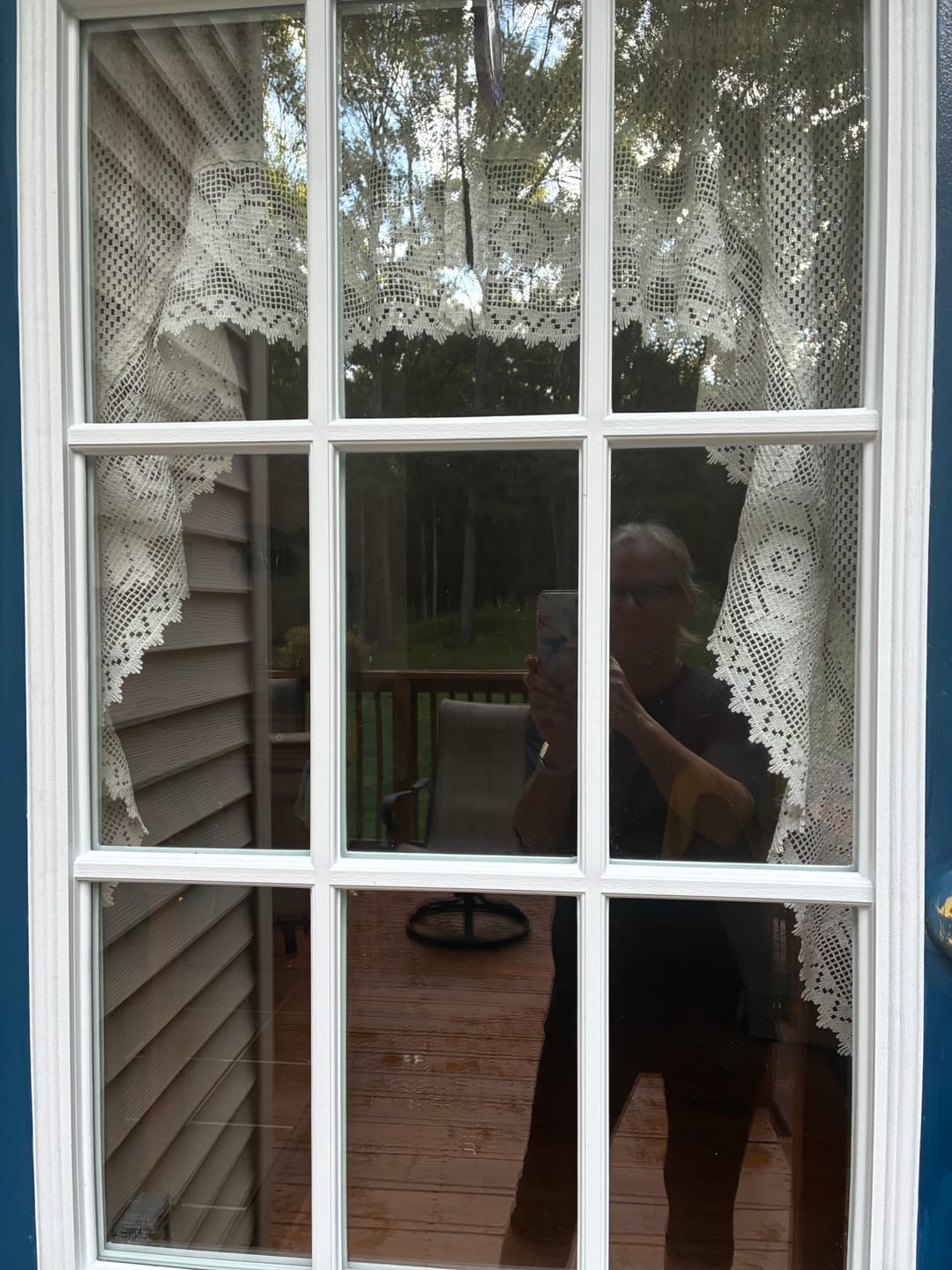Customer photo review of Clear 9 Lite Glass and Frame Kit (Half Lite)
