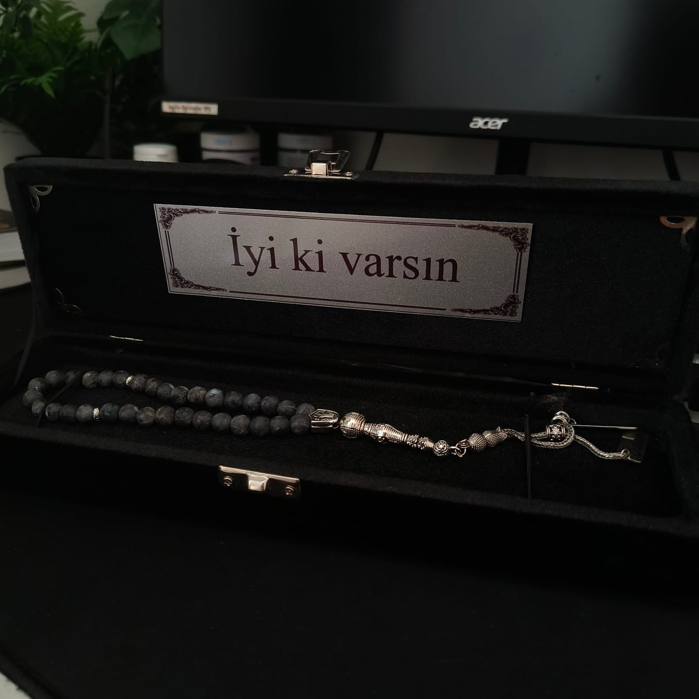 Customer photo review of Tesbih aus Naturstein mit Box