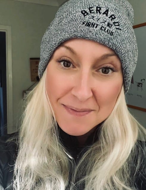 Customer photo review of Berardi Fight Club Beanie