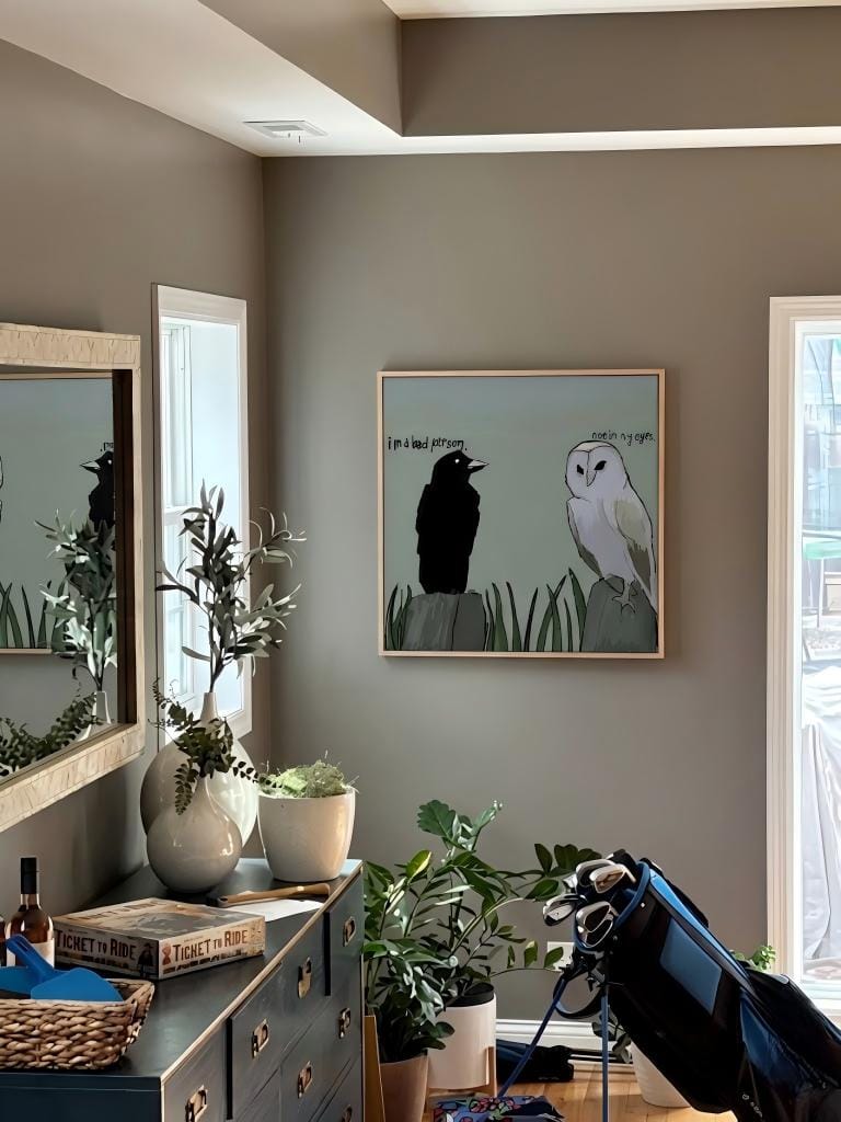 Customer photo review of The Crow and the Owl