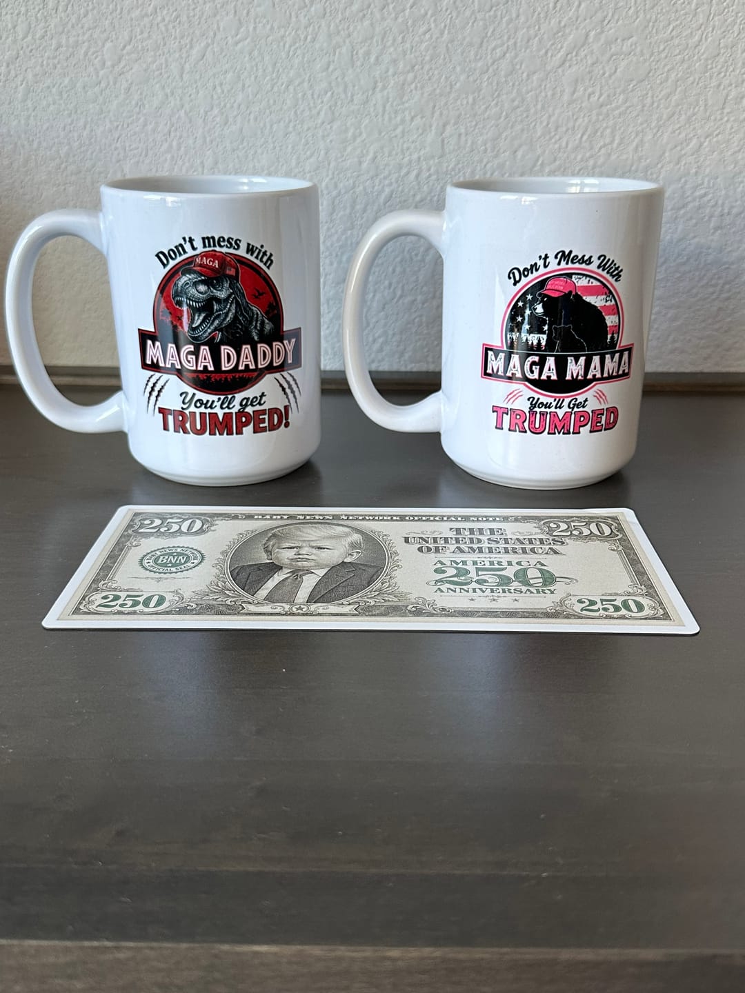 Customer photo review of "MAGA Daddy" Mug