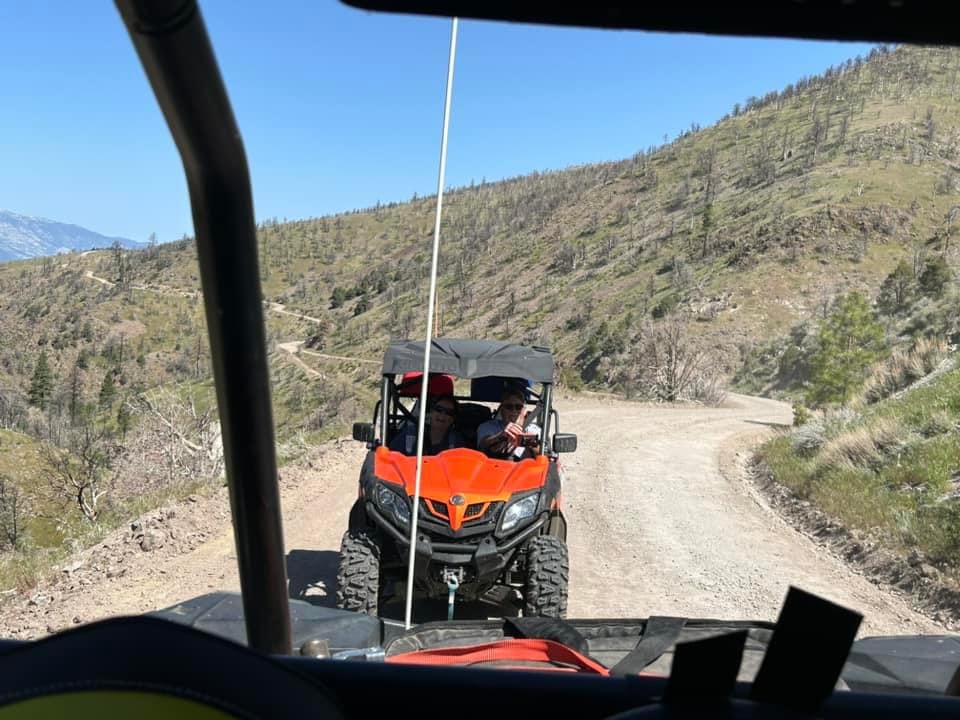 Customer photo review of CFMoto Wheel Spacers — ZForce 500/800/1000