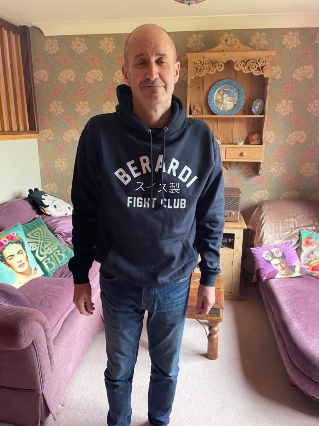 Customer photo review of Berardi Fight Club Hoodie