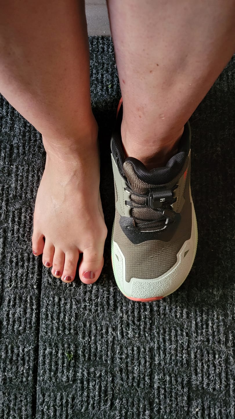 Customer photo review of Stratus - Wide Toe Sneakers