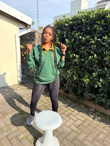 Customer photo review of Springboks Nike Home Rugby Jersey - Springbok Green