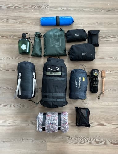 Customer photo review of Hatka 12L backpack