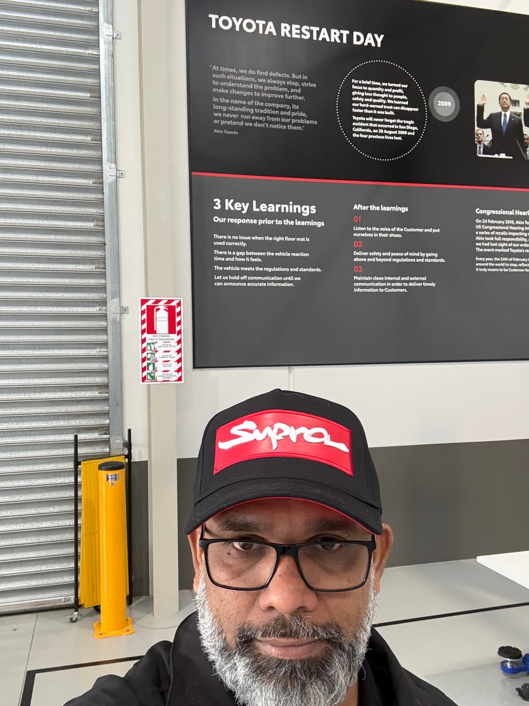 Customer photo review of Toyota Supra A-Frame Cap