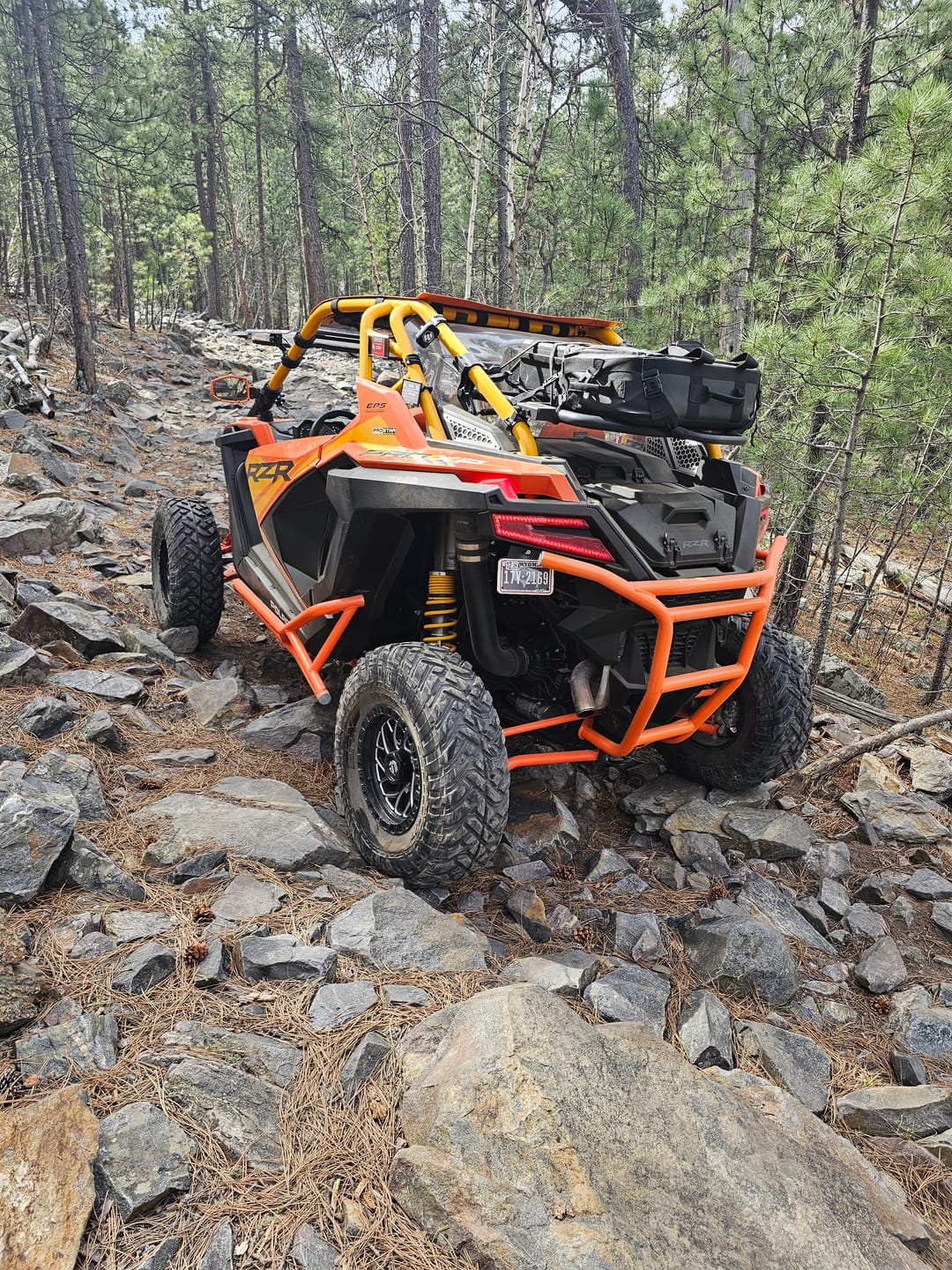 Customer photo review of RPM Pro XP Carbon Fiber Heat Deflector & Cab Cooling Panel