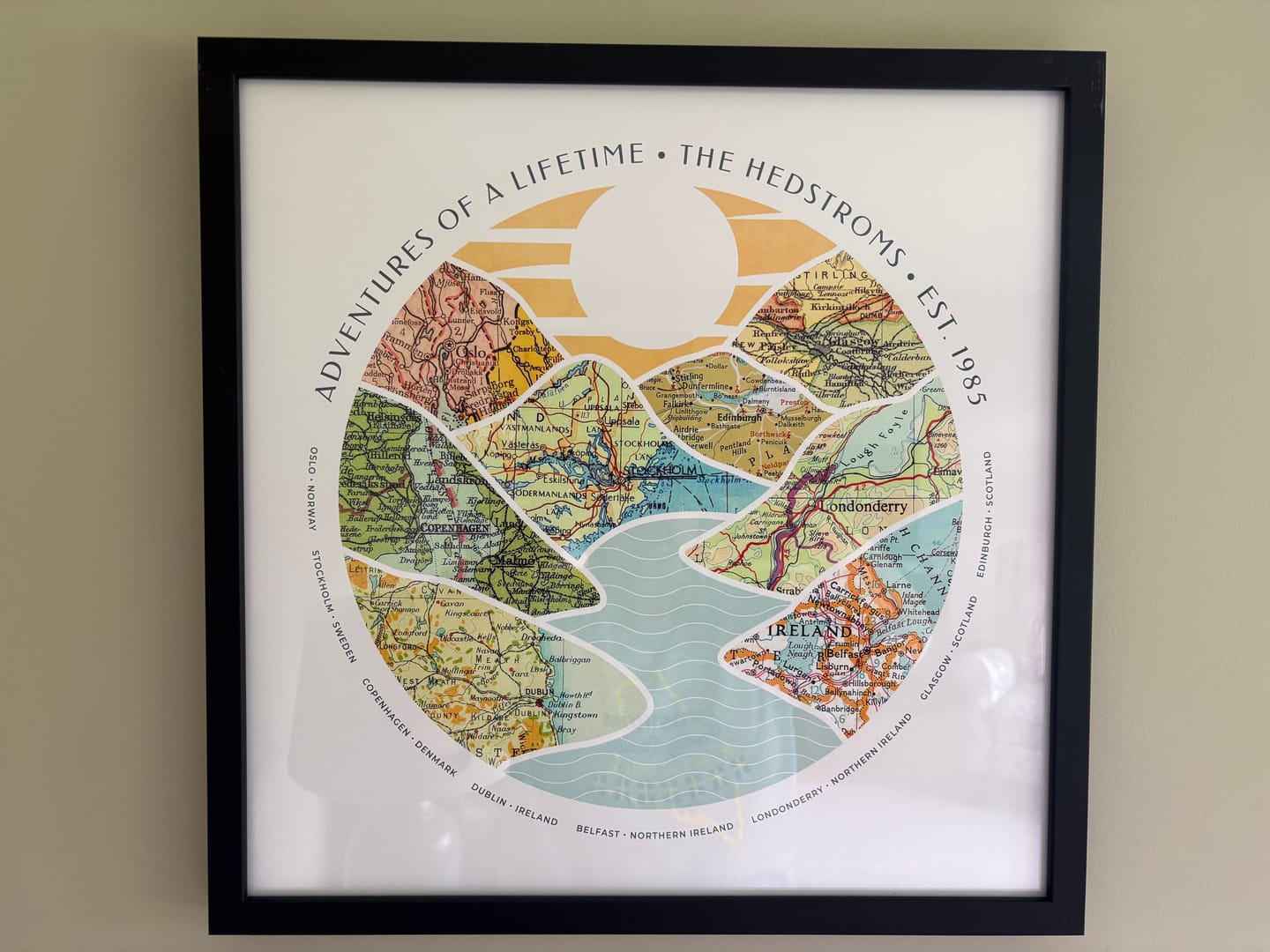 Customer photo review of Milestones Map [Digital Only]
