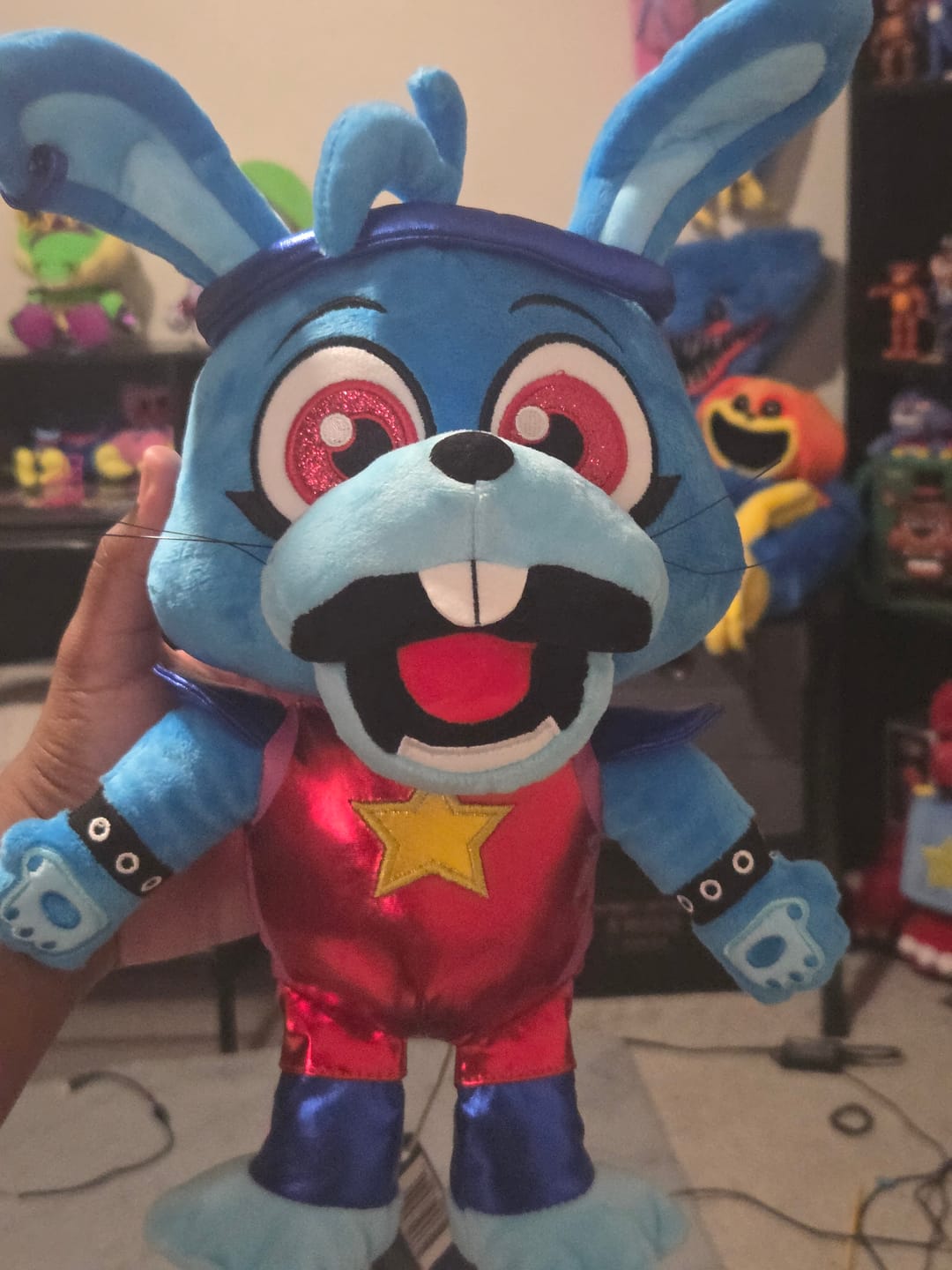 Customer photo review of Five Nights at Freddy's - Glamrock Bonnie Collector's Plush