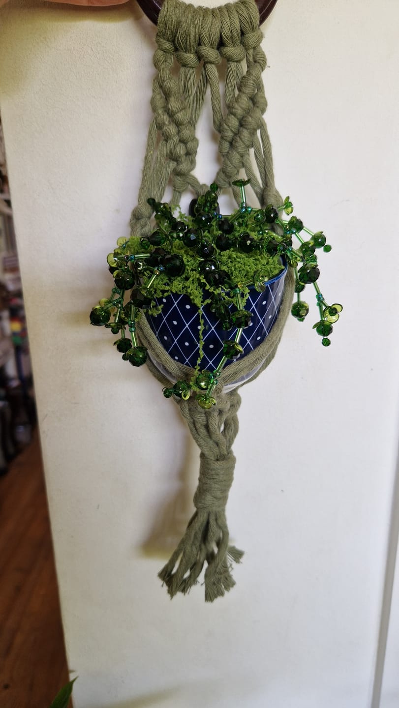 Customer photo review of Workshop: Maak je eigen kralenplantje (meest gekozen)
