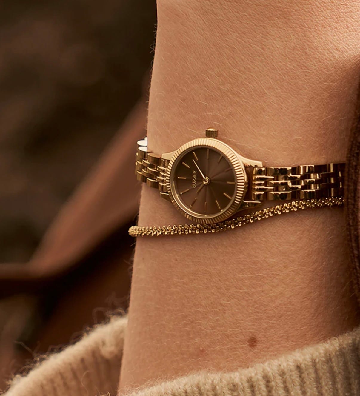 Customer photo review of Sophie Gold Brown