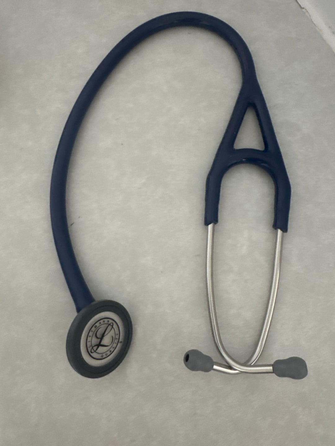 Customer photo review of Littmann Master Cardiology Stethoscope: Navy Blue 2164