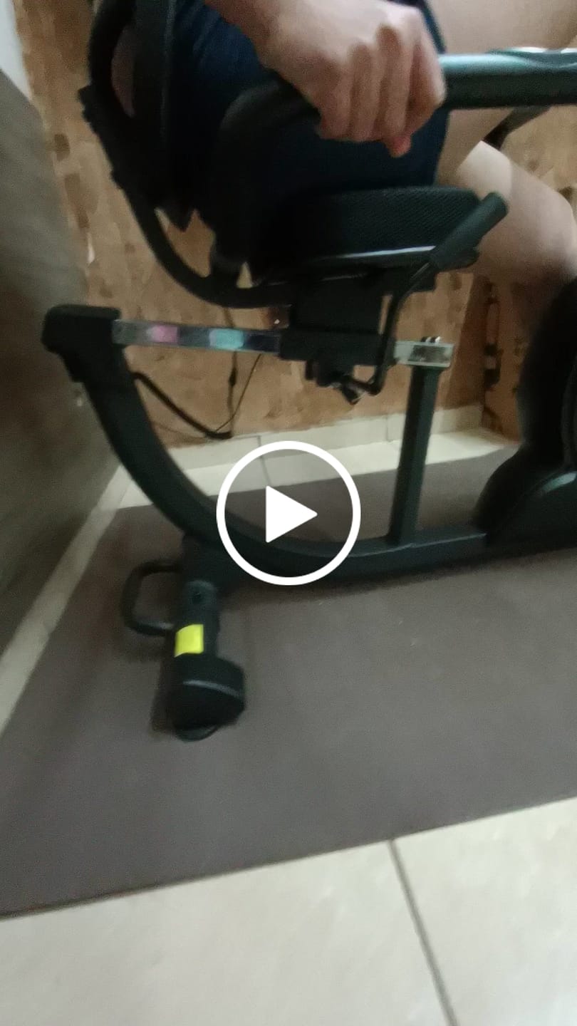 Customer video review of Bike Horizontal Magnética Semiprofissional MegaGym Soft Ride 5000 | Resistencia Magnética | Suporta 130Kg