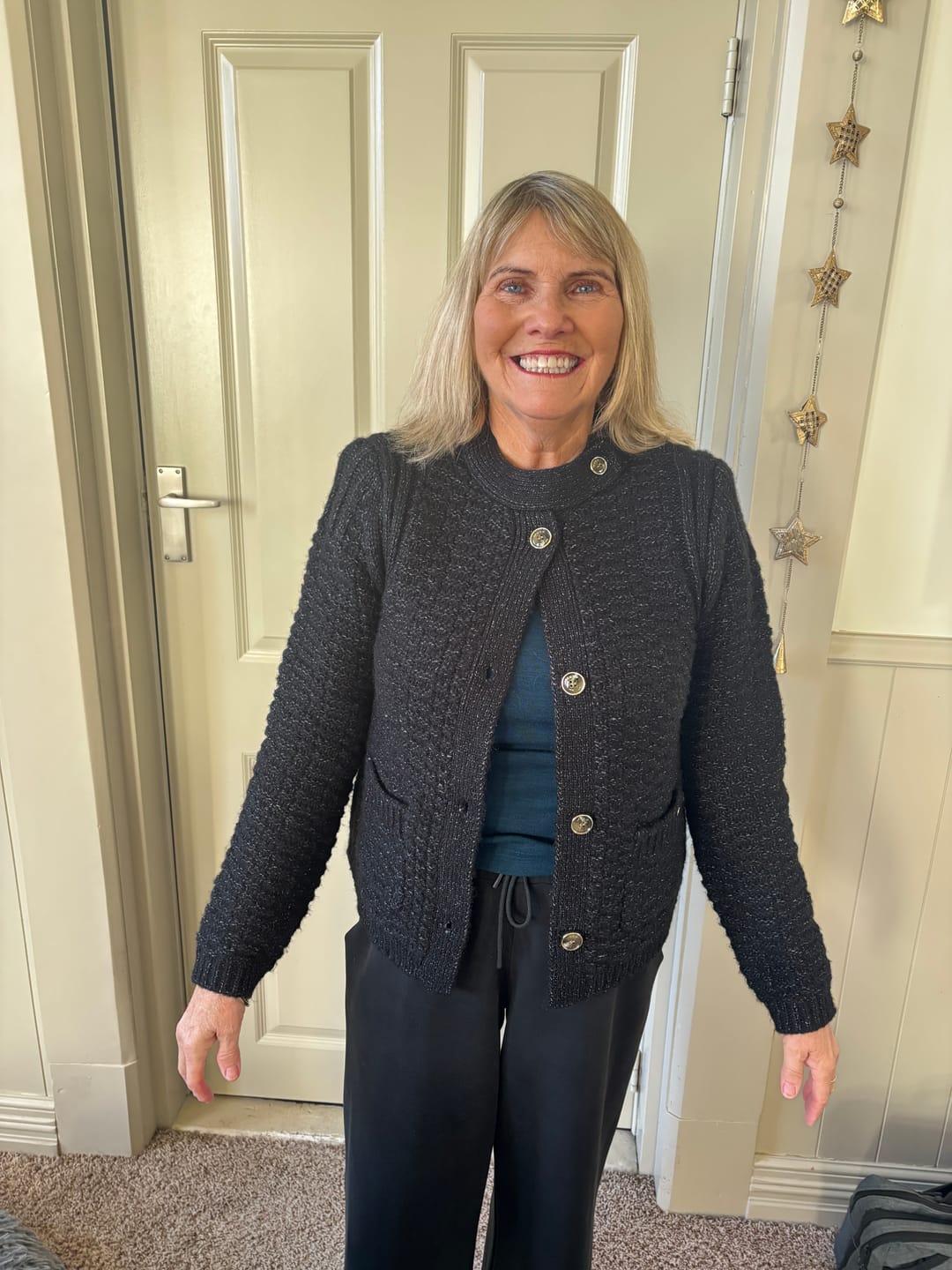 Customer photo review of Elle Cardigan - Black
