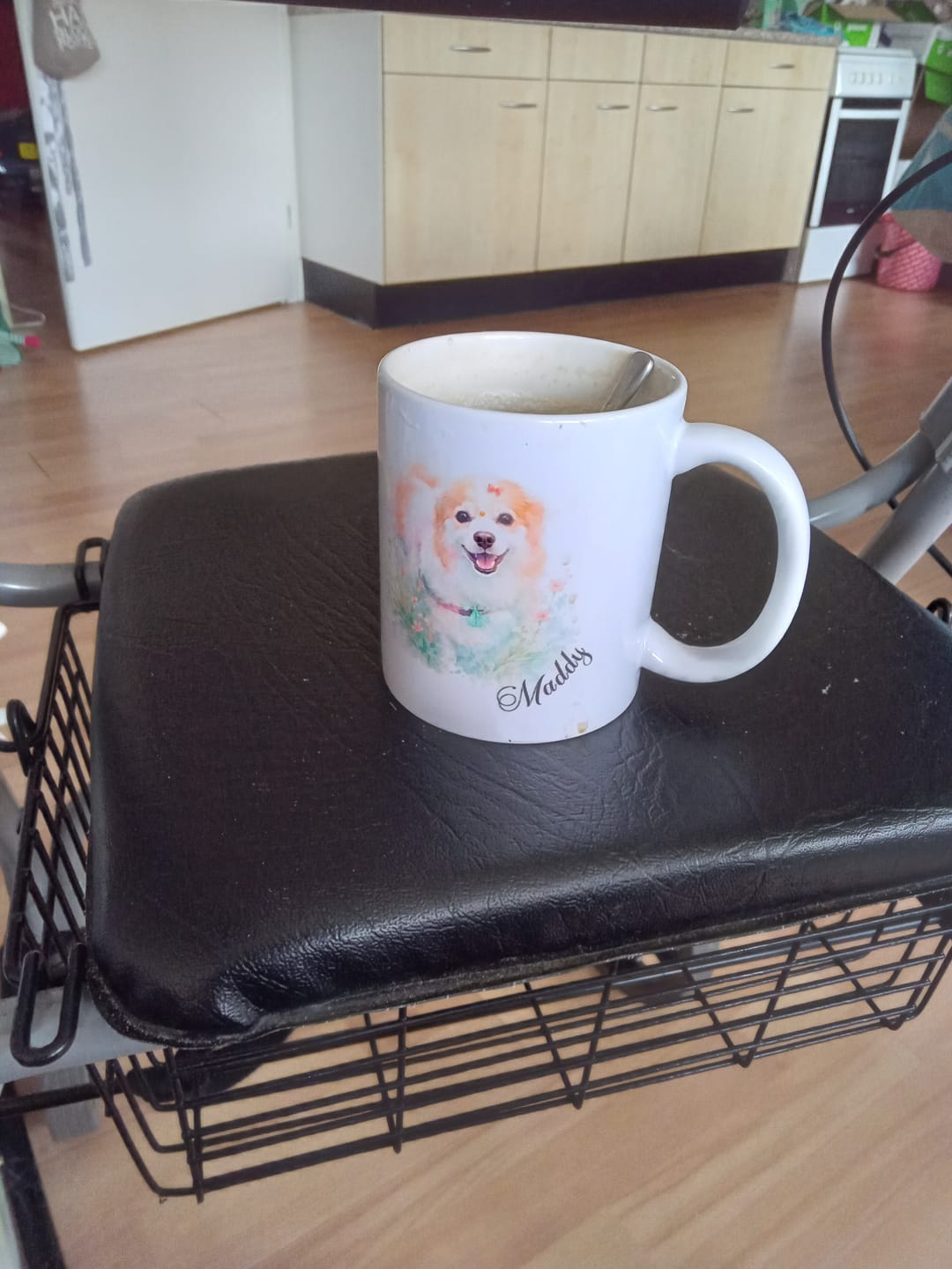 Customer photo review of Aquarel - Gepersonaliseerde mok