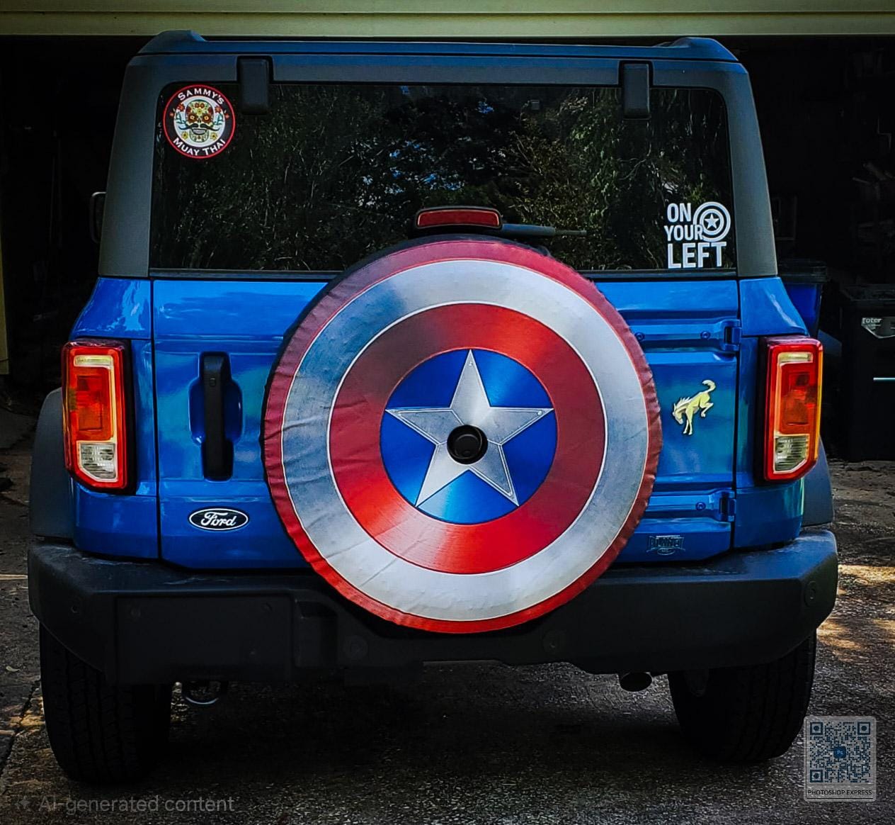 Customer photo review of America Shield Jeep Spare Tire Cover