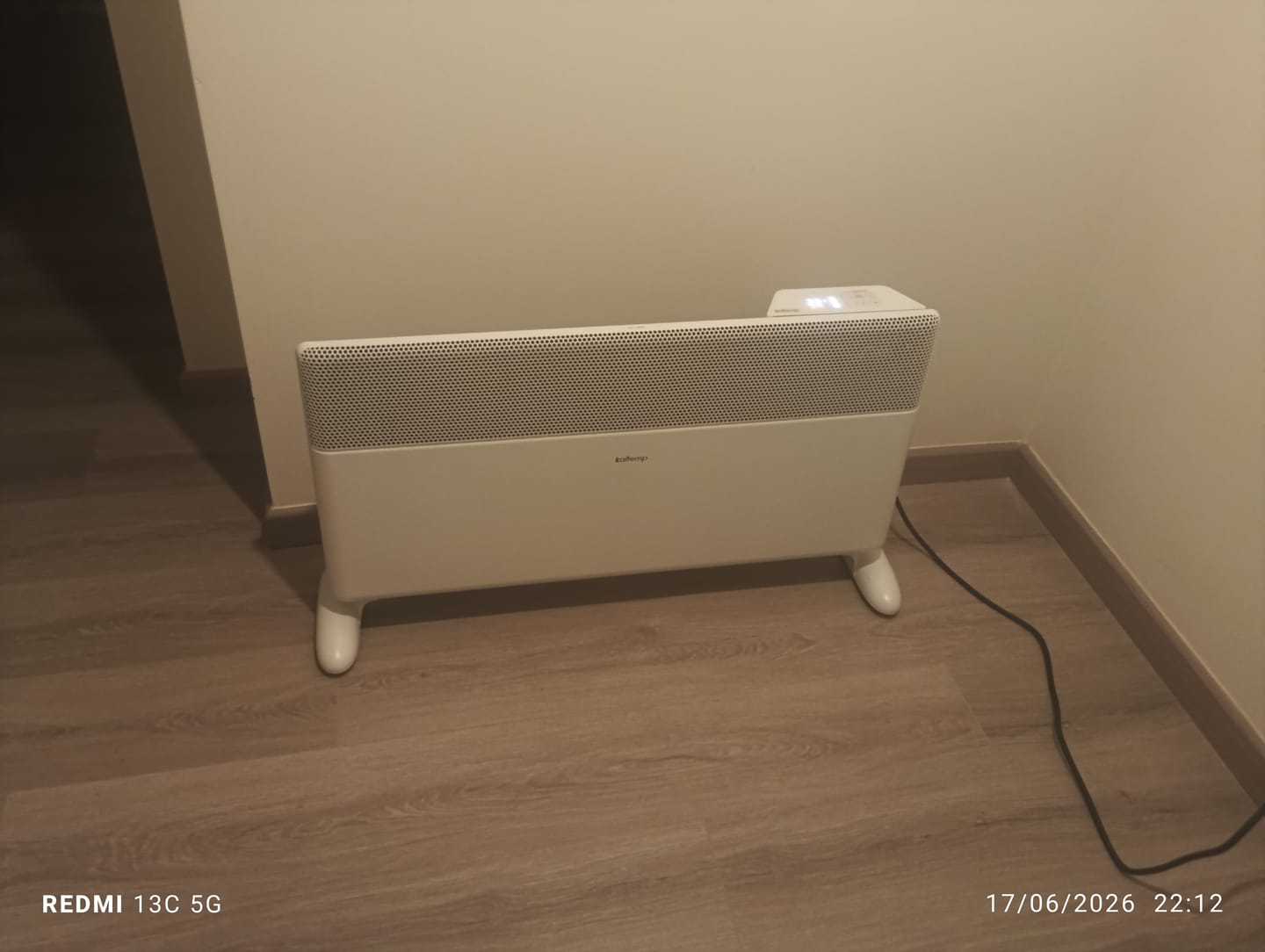 Customer photo review of Estufa Eléctrica Kaltemp Apolo Inverter 2000W Wifi | 25m2
