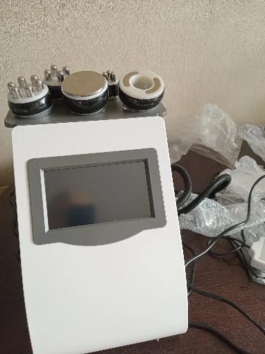 Customer photo review of 10 in 1 Fat Cavitation Body Sculpting Machine