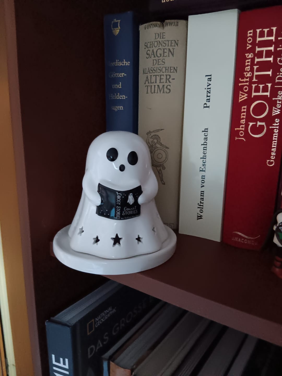 Customer photo review of Geister Teelichthalter / Räucherkegel – Summerween Keramik Deko