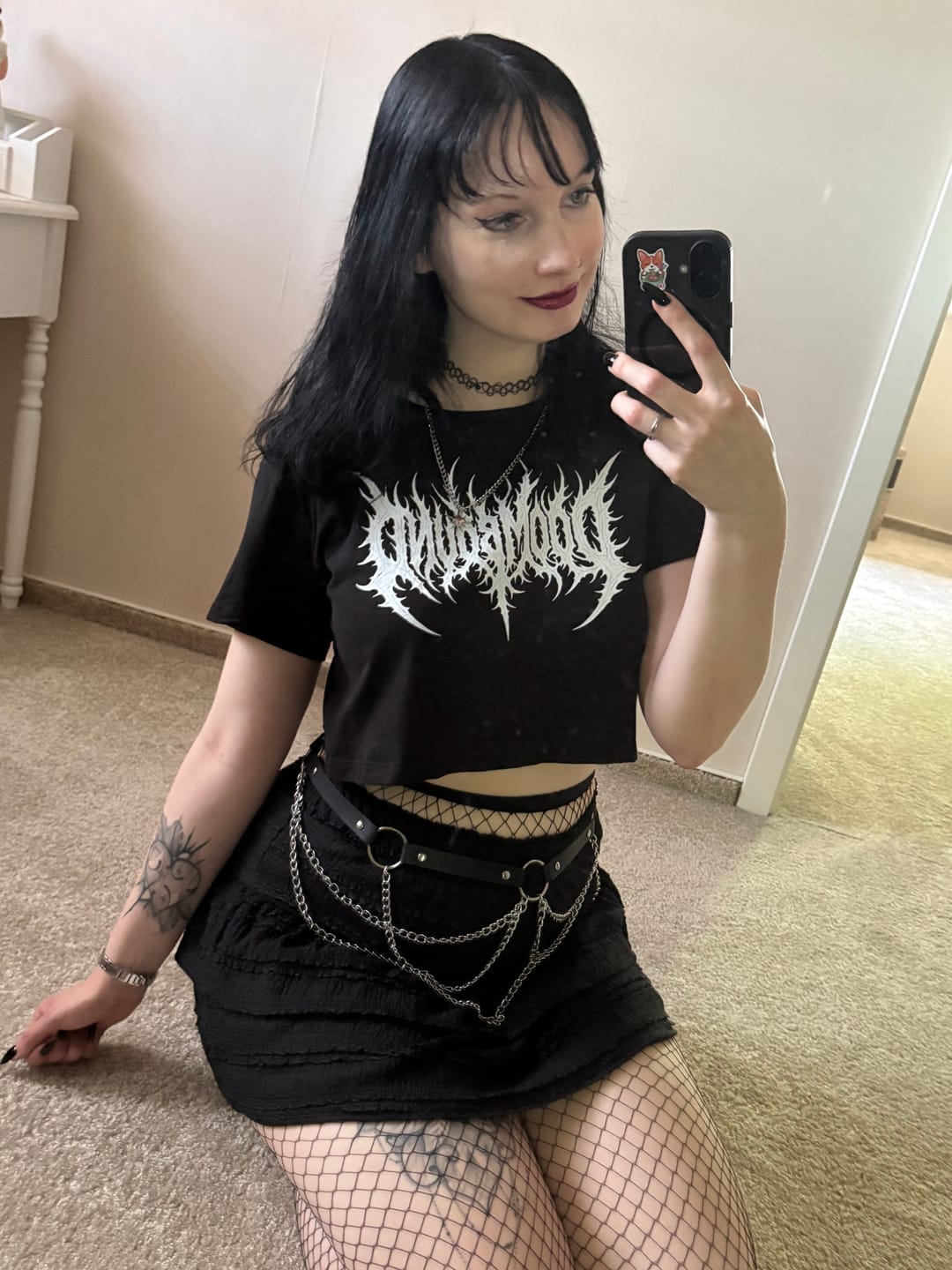 Customer photo review of Doombound Core Crop