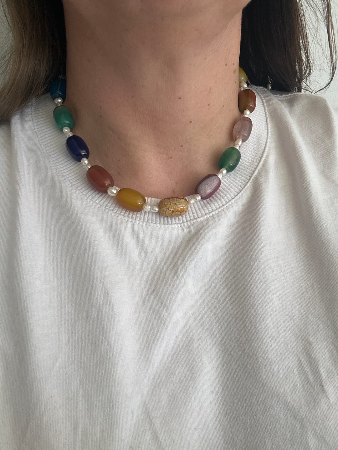 Customer photo review of Jude Necklace