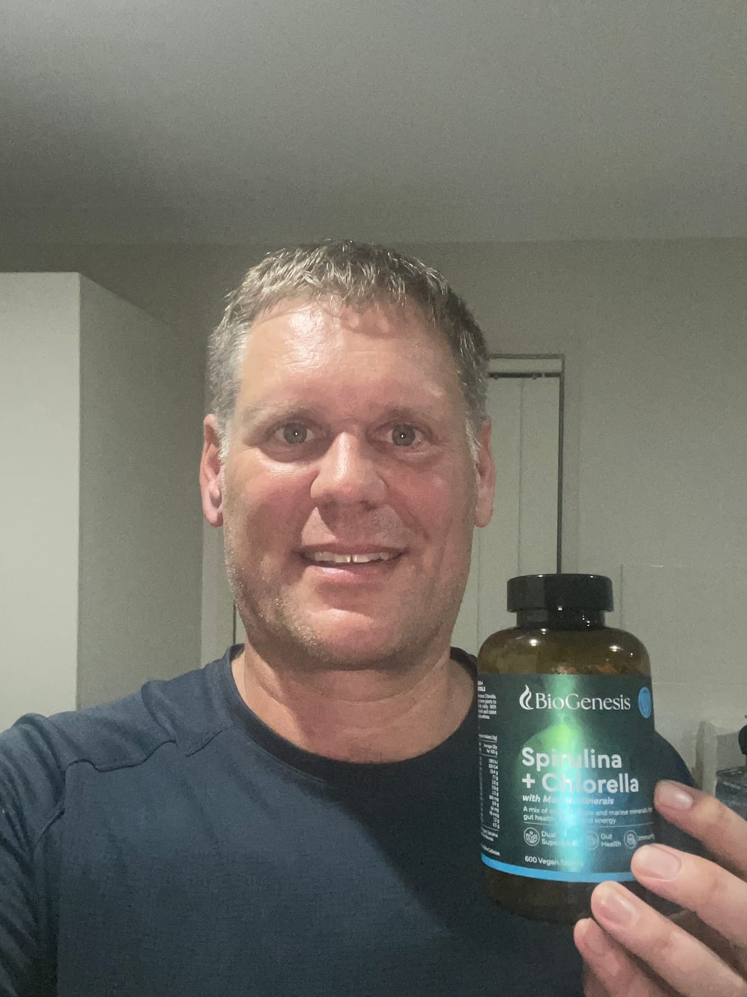 Customer photo review of Organic Spirulina & Chlorella with Marine Minerals Tablets - 180 & 600