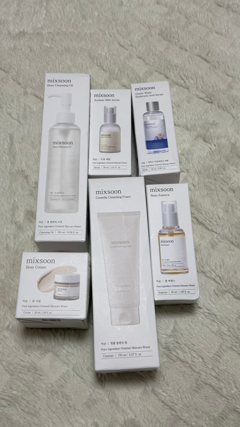 Customer photo review of Tati's mixsoon Complete Night Routine_SPECIAL PROMOTION (30% OFF)