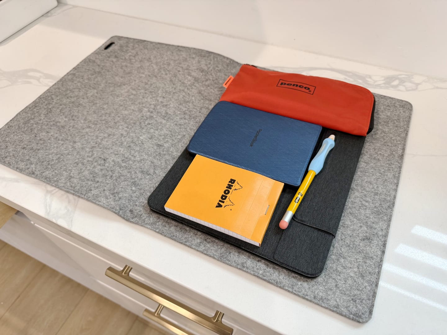 Customer photo review of magic pencil case