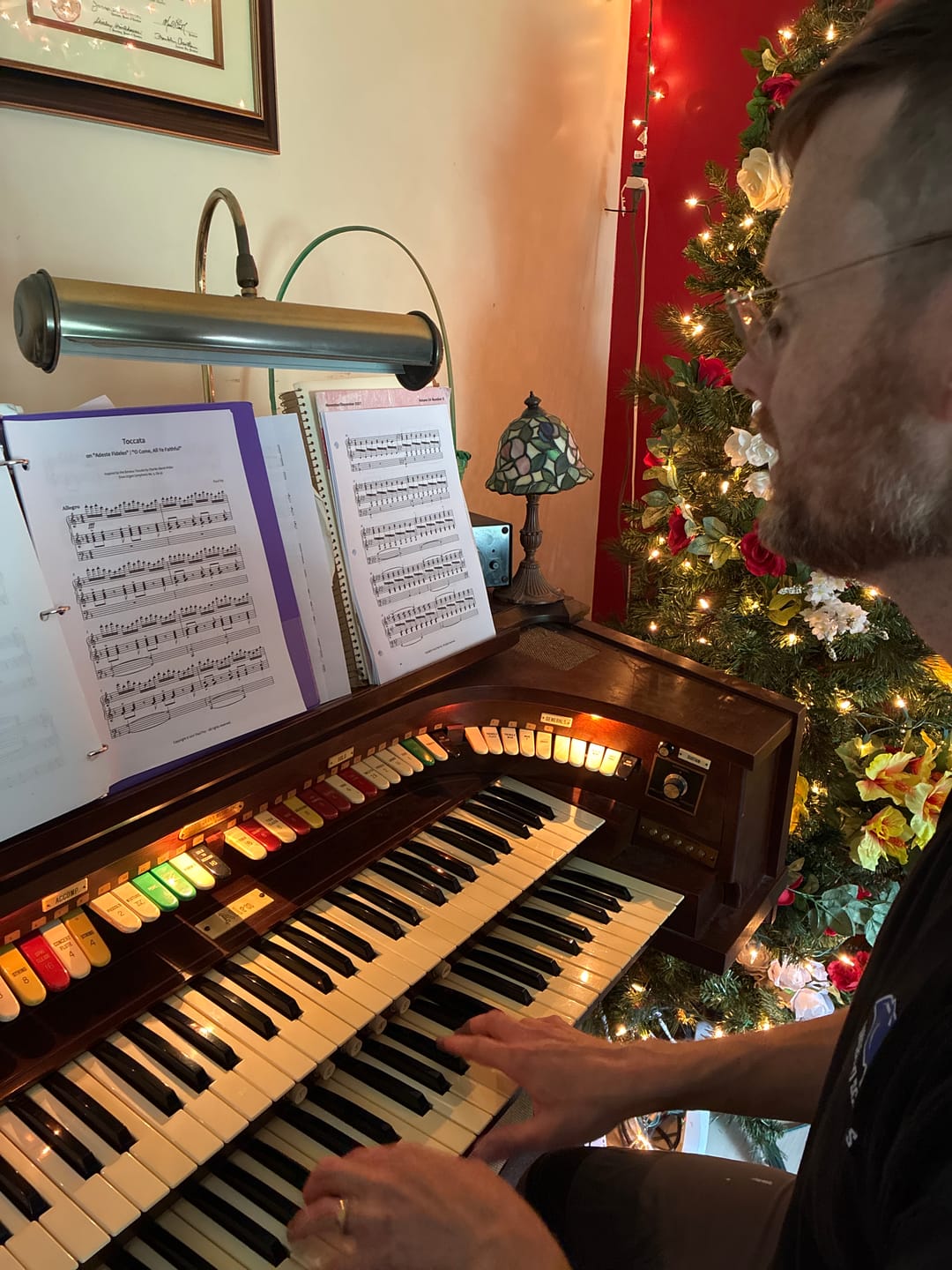 Customer photo review of Toccata on "Adeste Fideles" / O Come, All Ye Faithful" (Sheet Music) - Music for Organ
