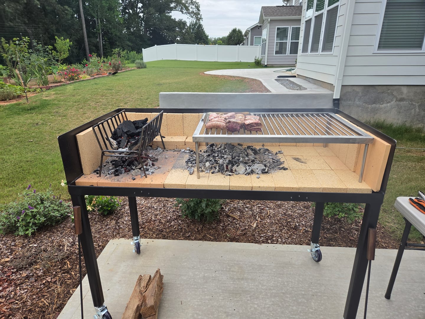 Customer photo review of Brazier + BBQ Fireplace tools