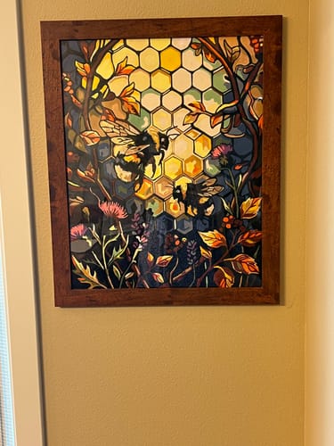 Customer photo review of Bees And Honeycomb Garden