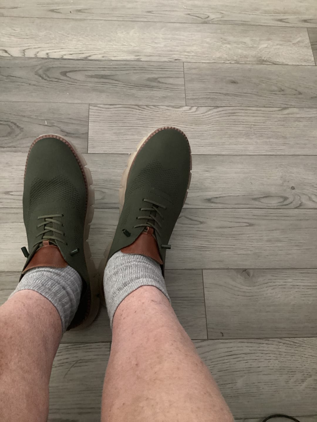 Customer photo review of Ultra Comfy - Healthy and Supportive Walking Shoes